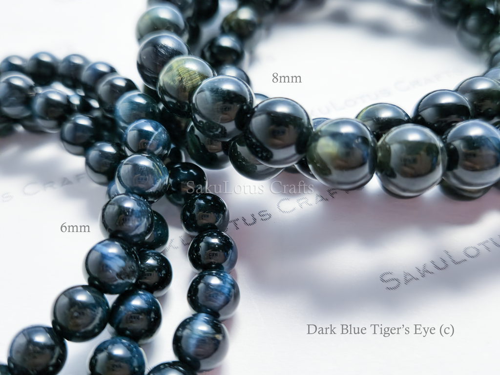 RESTOCK • Natural Crystal Stone Stretch Bracelet 6mm 8mm 10mm Round Polished Gemstone Beads Jewelry Making Supplies