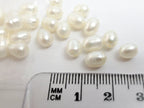9–10mm Natural Freshwater Pearls • AA AAA Oval Rice Creamy White • Loose Pearl Beads • Jewelry Making Supplies