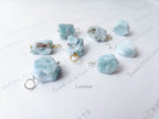 Natural Raw Nugget Crystal Pendant • 925 Sterling Silver • Gold Rose Vermeil • Small or Large Gemstone Charm
