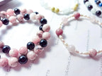 Natural Gemstone Stretch Bracelets • Freshwater Pearl Accents • Wholesale Crystal Jewelry • Resale Gift DIY Craft