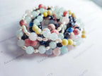 Natural Gemstone Stretch Bracelets • Freshwater Pearl Accents • Wholesale Crystal Jewelry • Resale Gift DIY Craft
