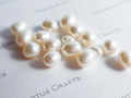9–10mm Natural Freshwater Pearls • AA AAA Oval Rice Creamy White • Loose Pearl Beads • Jewelry Making Supplies