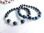 Natural Gemstone Stretch Bracelets • Freshwater Pearl Accents • Wholesale Crystal Jewelry • Resale Gift DIY Craft