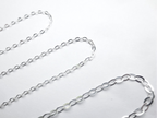 Solid 925 Sterling Silver Flat Oval Cable Chain Necklace • 1.8x2.6mm • Spring Clasp • Ready to Wear Jewelry Making Supply