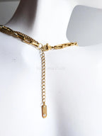 3 Layer Necklace • 18K Gold Stainless Steel • Paperclip Box Cable Chains • 16" 18" 20" + 2" Extender