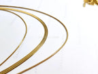 Waterproof 3-in-1 Layered Necklace • 18K Gold or Silver Stainless Steel • Snake & Herringbone Chains • 18" 20" 22" + Extender