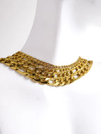 18K Gold & Silver Stainless Steel Figaro Chain Necklace • 3mm 4mm 5mm 7mm • Lobster Clasp • Unisex Jewelry