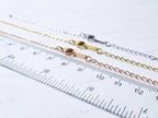 Open Front Bracelet • Silver Gold Rose Gold Stainless Steel • 6" + 2" Extender • Attach Your Own Charm or Bar