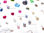 U Pick Swarovski Crystal Pendant • Pearl & Crystal Charm • Sterling Silver or 14K Gold Filled • DIY Add-On Pendant