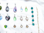 U Pick Swarovski Crystal Pendant • Pearl & Crystal Charm • Sterling Silver or 14K Gold Filled • DIY Add-On Pendant