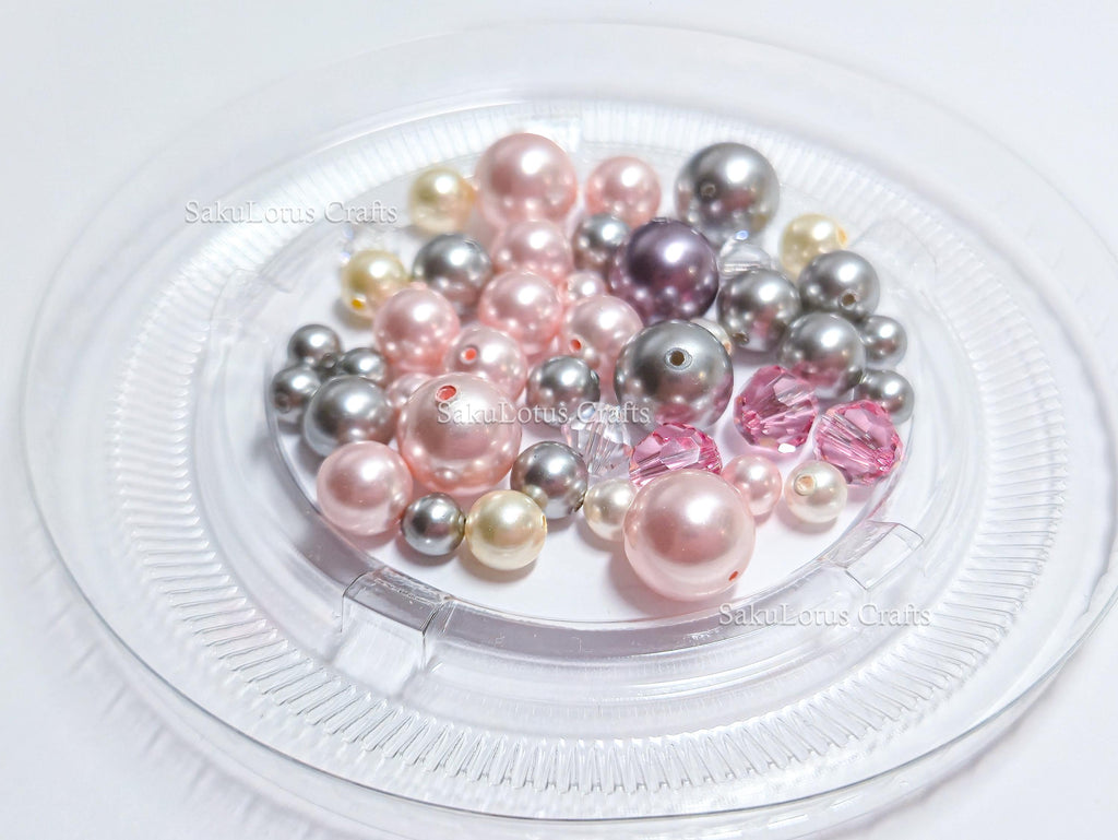 Mixed Swarovski Pearl & Crystal Bead Lots • Rare Discontinued Swarovski Pearls • Jewelry Making Beads DIY