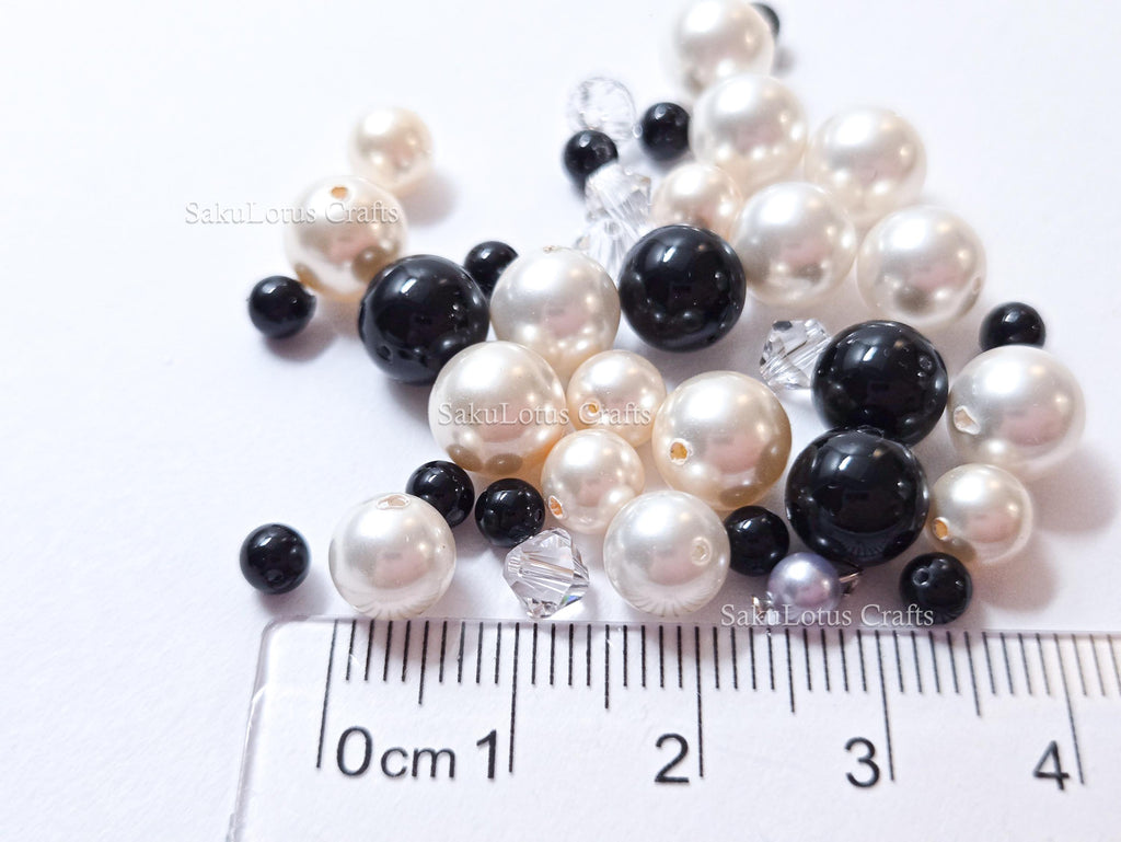 Mixed Swarovski Pearl & Crystal Bead Lots • Rare Discontinued Swarovski Pearls • Jewelry Making Beads DIY