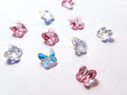 Swarovski Butterfly Crystal Beads • 8mm 5754 • Crystal AB or Rose Pink • Genuine Austria Crystal Supplies
