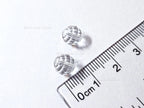 6pc Swarovski 8mm Clear Faceted Crystal Beads • Disco Ball Round Austrian Crystal • Genuine Swarovski Loose Beads
