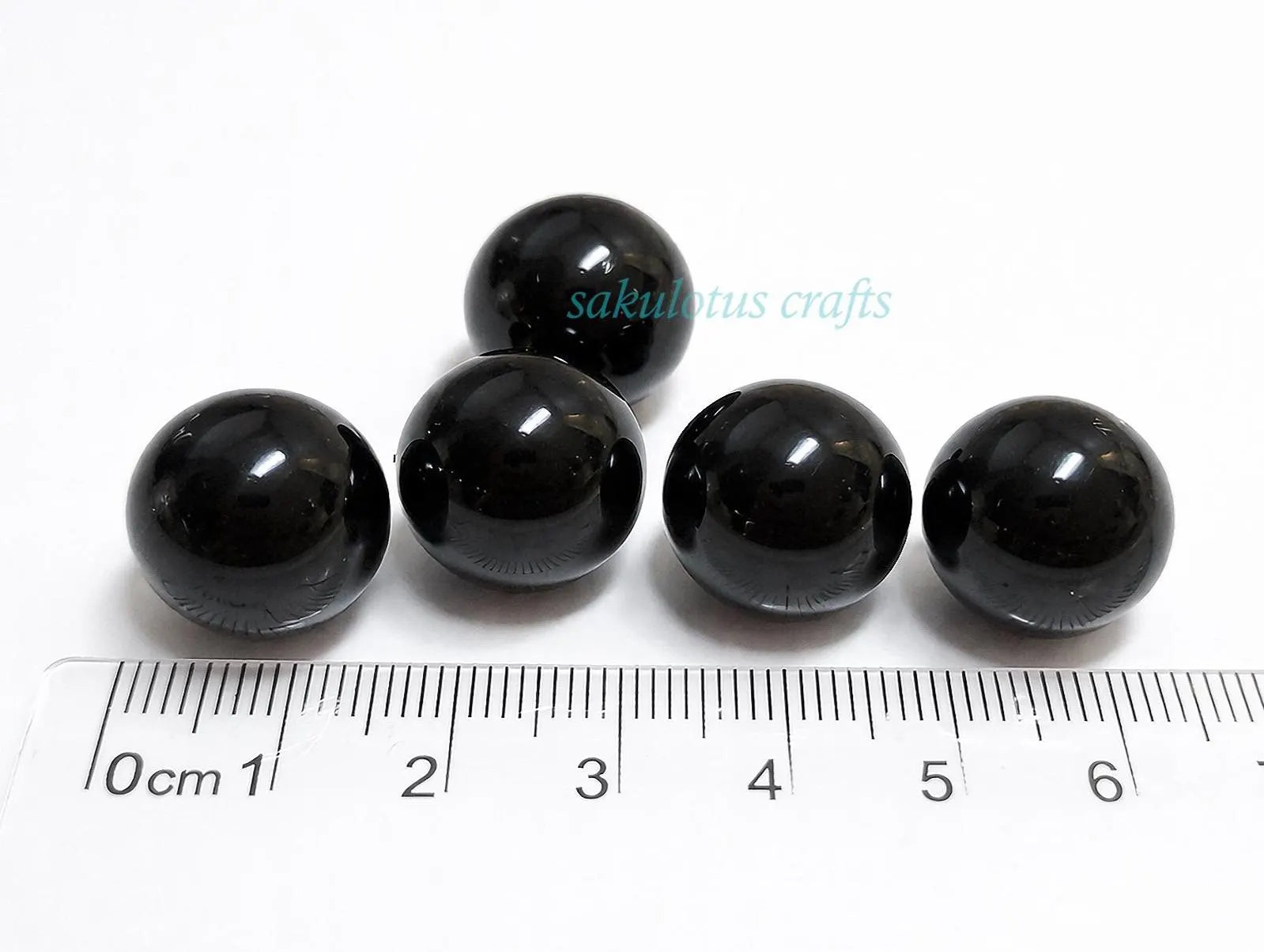 5pcs 14mm Swarovski Mystic Black Pearls • Large Crystal Pearls • Rare Austria Beads • Jewelry Making Supplies