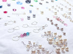 U Pick Swarovski Crystal Pendant • Pearl & Crystal Charm • Sterling Silver or 14K Gold Filled • DIY Add-On Pendant