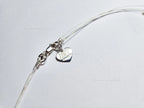 Handmade Floating Necklace Swarovski Pearl Crystal  • 925 Sterling Silver • Triple Layered 19" 21" 24" • 1127 Designs