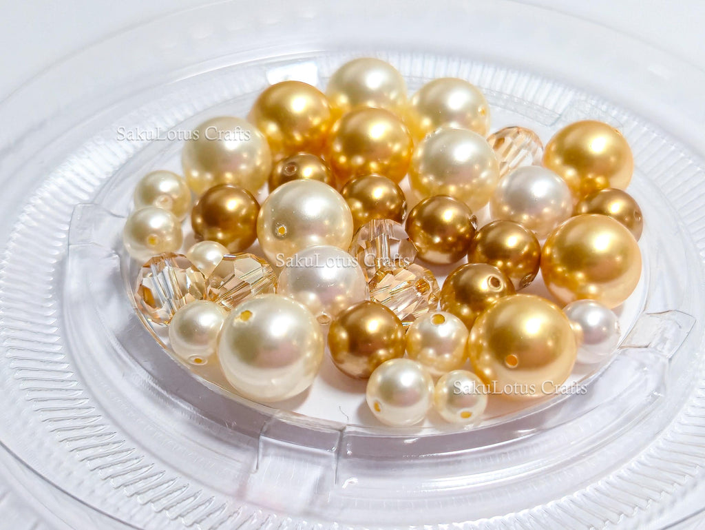 Mixed Swarovski Pearl & Crystal Bead Lots • Rare Discontinued Swarovski Pearls • Jewelry Making Beads DIY