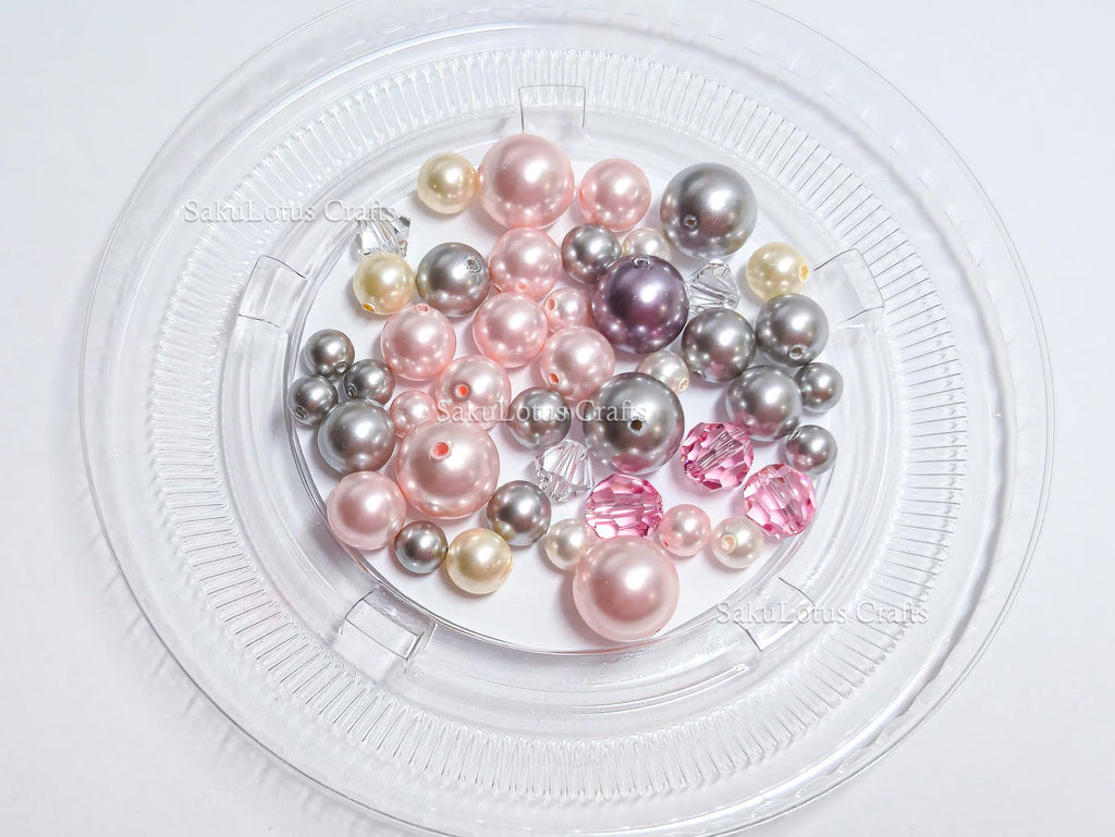 Mixed Swarovski Pearl & Crystal Bead Lots • Rare Discontinued Swarovski Pearls • Jewelry Making Beads DIY