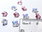 Swarovski Butterfly Crystal Beads • 8mm 5754 • Crystal AB or Rose Pink • Genuine Austria Crystal Supplies