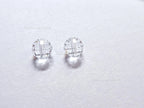 6pc Swarovski 8mm Clear Faceted Crystal Beads • Disco Ball Round Austrian Crystal • Genuine Swarovski Loose Beads