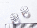 6pc Swarovski 8mm Clear Faceted Crystal Beads • Disco Ball Round Austrian Crystal • Genuine Swarovski Loose Beads