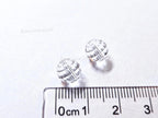 6pc Swarovski 8mm Clear Faceted Crystal Beads • Disco Ball Round Austrian Crystal • Genuine Swarovski Loose Beads