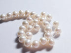 Natural Freshwater Pearl Beads • 6.5mm Round Creamy White • Loose AA+ Pearls • Sold in Packs • Jewelry Making Supplies