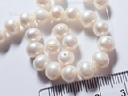 Natural Freshwater Pearl Beads • 6.5mm Round Creamy White • Loose AA+ Pearls • Sold in Packs • Jewelry Making Supplies